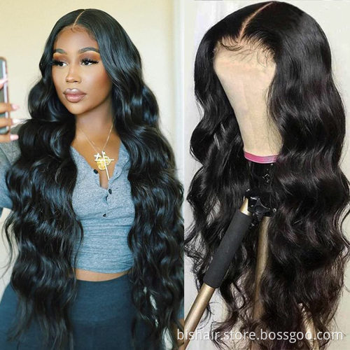 13x4 Body Wave Lace Front Wigs Human Hair Wigs for Black Women Body Human Hair Lace Frontal Wigs Pre Plucked With Baby Hair Blac